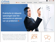 Tablet Screenshot of cothink.nl